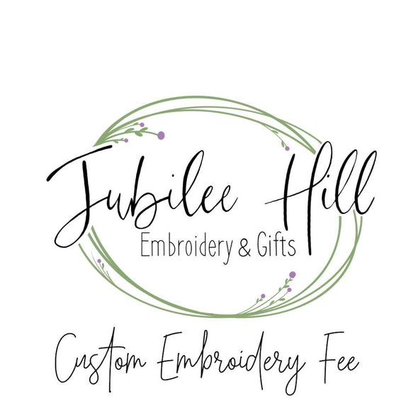 Pre-Sale Embroidery Fee