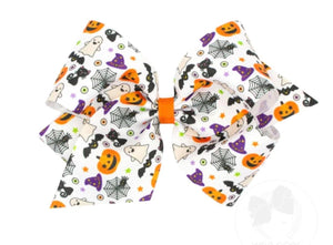 King Halloween bow