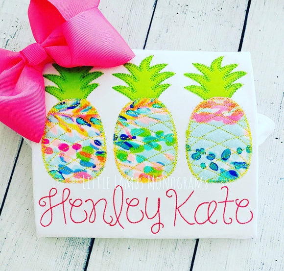 Lilly Pineapple Trio BST