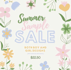 Summer Sample Sale